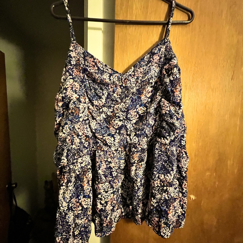 🤍💜 MAURICES 3X Floral Tank/Cami 💜🤍